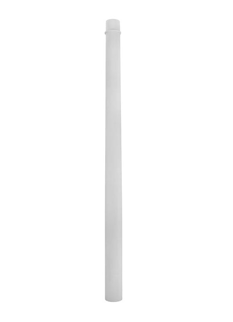 Hb&G PermaCast Series 45070 Column, 10 ft H, Round, Tapered, Fiberglass Reinforced Polymer, White