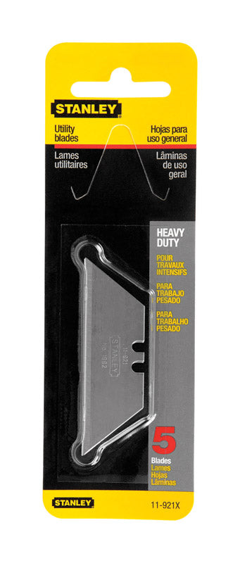 Stanley 1992 Steel Heavy Duty Utility Knife Replacement Blade 5 pk