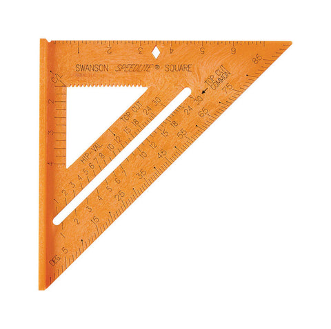 Swanson Plastic Speed Square 8 in. L x 8 in. H