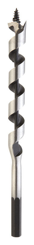 Irwin Carbon Steel Hex 5/8 in. Dia. x 7-1/2 in. L Auger Bit 1 pc.