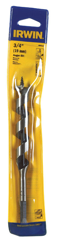 Irwin Carbon Steel Hex 3/4 in. Dia. x 7-1/2 in. L Auger Bit 1 pc.
