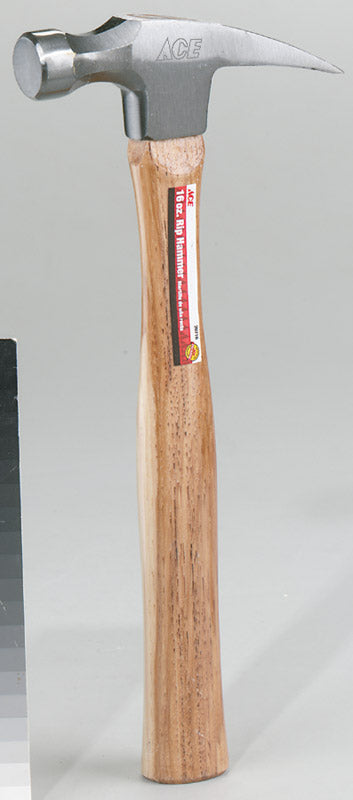 Ace 16 oz. Hickory Rip Claw Hammer