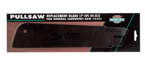 Shark Saw 12 in. L 14 TPI Replacement Blade Carpentry Saw Blade Carbon Steel