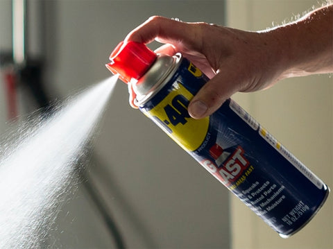 WD-40 Big Blast 490095 Multi-Use Lubricant with Wide Spray Nozzle for Tools, Hinges, Gears, 18 oz, Can, Liquid