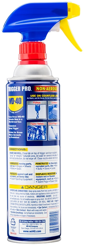 WD-40 Trigger Pro 490101 Multi-Use Lubricant, 20 oz Bottle, Non-Aerosol Spray for Tools and Vehicle Parts
