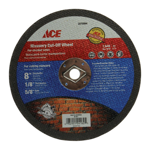 Ace 7 in. Dia. x 0.09 in. 0.625 in. Cut Off Blade