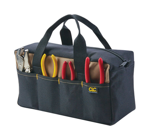 CLC Tool Tote 6 in. H x 14 in. L x 5-1/2 in. W 8 outside pockets