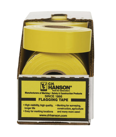 C.H. Hanson Yellow Non-adhesive PVC