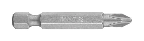 DeWalt #2 in. Phillips Screwdriver Bit 1/4 in. Dia. 1 pc.