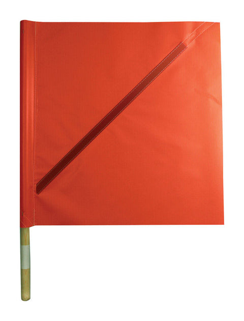 C.H. Hanson Orange Nylon Safety Flag 18 in. W x 18 in. H