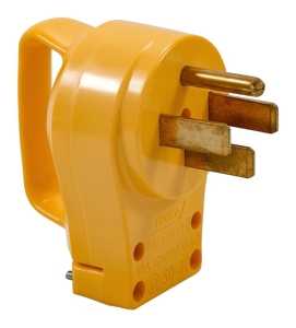 Camco USA 55255 Plug, 50 A, 125 to 250 V, Male, Yellow Jacket – Shell ...