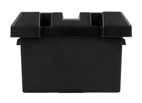 Camco USA 55372 RV Battery Box, 27, 30, 31 Batteries, Polypropylene, Black