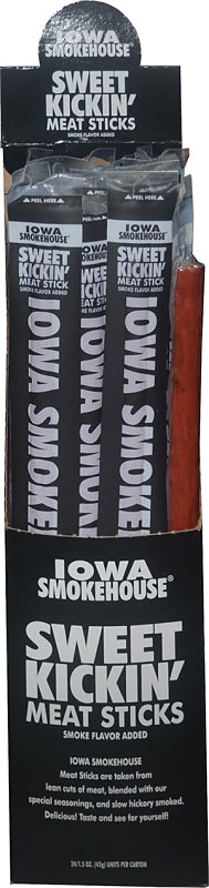 STICK MEAT SWEET KICKIN 1.5OZ, Pack of 24