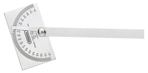 General Tools Protractor 6 in. W x 11-3/4 in. L Stainless Steel