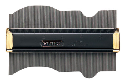 General Tools Contour Gauge 3-1/2 in. W x 6 L Stainless Steel