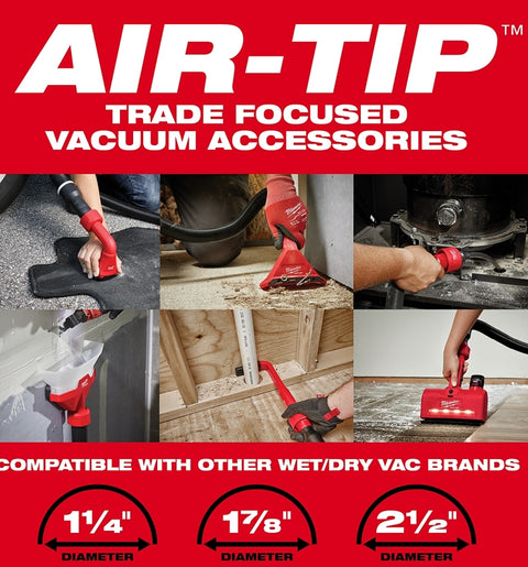 Milwaukee 49-90-1988 Crevice Tool, 1-7/8 in Connection, Plastic