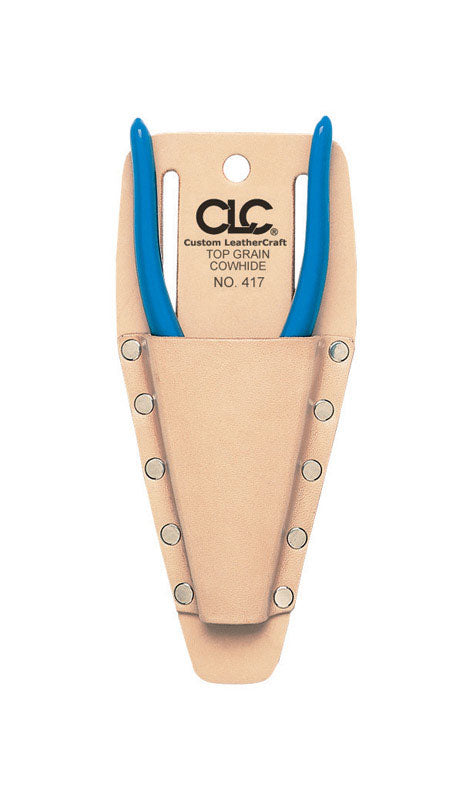 CLC 1 Tan Leather Plier and Tool Holder 8.3 in. H x 3.8 in. L x 1 in. W