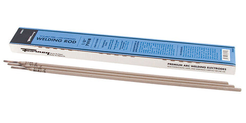Forney 1/8 in. Dia. x 15.2 in. L Mild Steel Welding Rods AC/DC For Low Hydrogen
