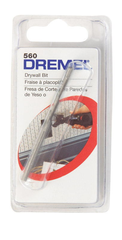 Dremel Steel Drywall Cutting Bit 1/8 in.