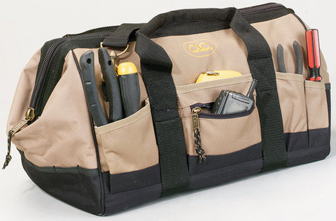 CLC Tote Bag 12 in. H x 18 in. L x 11 in. W 13 inside pockets 18 outside pockets