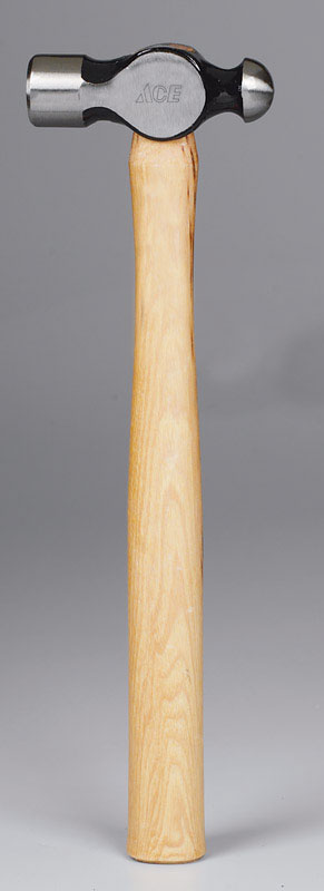 Ace 16 oz. Wood Ball Pein Hammer