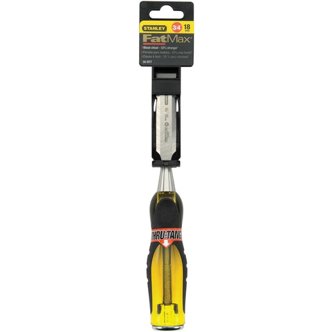 Stanley FatMax Thru-Tang 3/4 in. W Wood Chisel 1 pk, Pack of 2