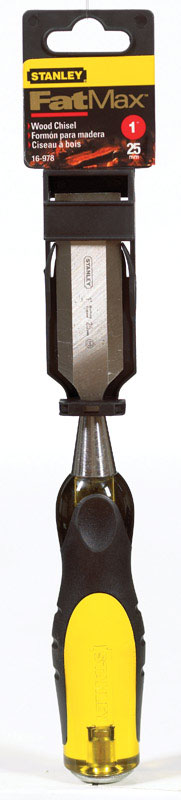 Stanley FatMax Thru-Tang 1 in. W x 9 in. L Tempered Carbon Chrome Steel Wood Chisel