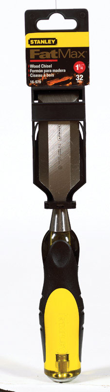 Stanley FatMax Thru-Tang 1-1/4 in. W x 9 in. L Tempered Carbon Chrome Steel Wood Chisel