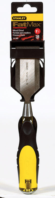 Stanley FatMax Thru-Tang 1-1/2 in. W x 9 in. L Tempered Carbon Chrome Steel Wood Chisel