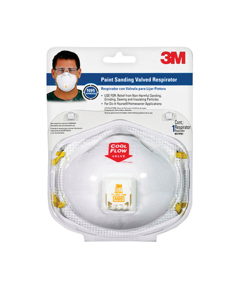 3M Woodworking, Sanding and Fiberglass Respirator 10 pk