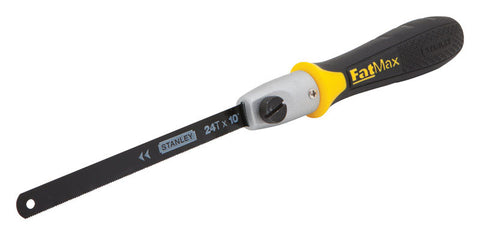 Stanley FatMax Hand Saw 6 in. L Rubber Handle