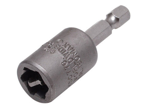 Eazypower Isomax #12 Screw Remover Screwdriver Bit Adapter 1/4 in. Dia. x 2 in. L 1 pc.