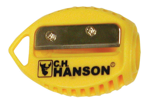 C.H. Hanson Yellow Carpenter Pencil Sharpener
