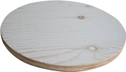 ALEXANDRIA Moulding PYR02-PY012C Round Plywood, 11-3/4 in W Actual