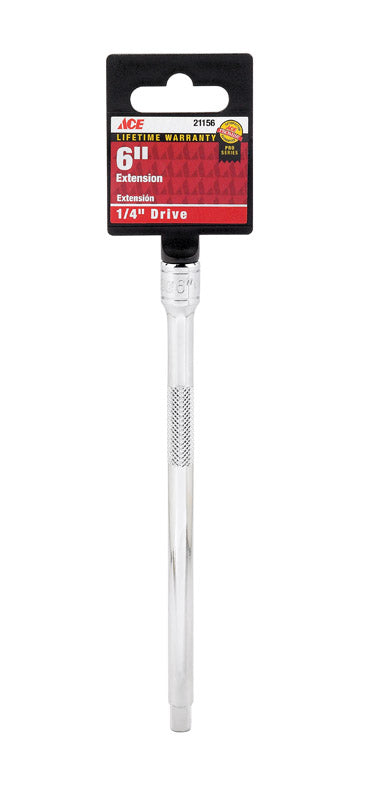 Ace 1/4 in. Drive 6 in. L Extension Bar