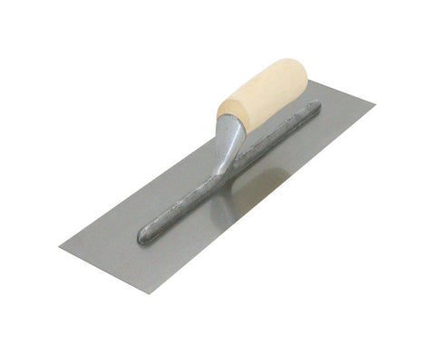 Marshalltown Nu-Pride Polished Steel Finishing Trowel 11 in. L x 4-1/2 in. W