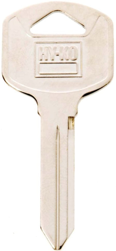 Hy-Ko 11010B85 Key Blank, Brass, Nickel, Pack of 10