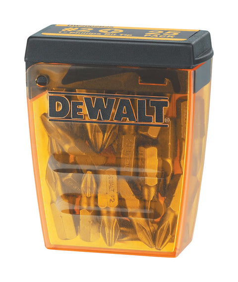 DeWalt #2 in. Phillips Screwdriver Bit 25 pc.
