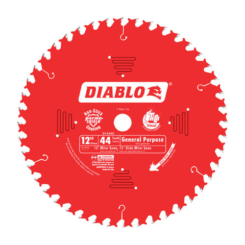 Freud Diablo 12 in. Dia. 44 teeth Carbide Tip Circular Saw Blade For General Purpose