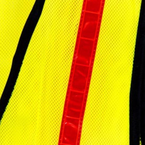 C.H. Hanson Reflective Safety Vest Fluorescent Green One Size Fits All