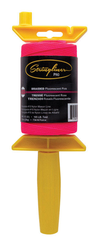 Stringliner Pro Braided Mason Line and Reel 500 ft. L – Shell Lumber ...