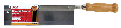 Ace Dovetail Saw 10 in. L Hardwood Handle