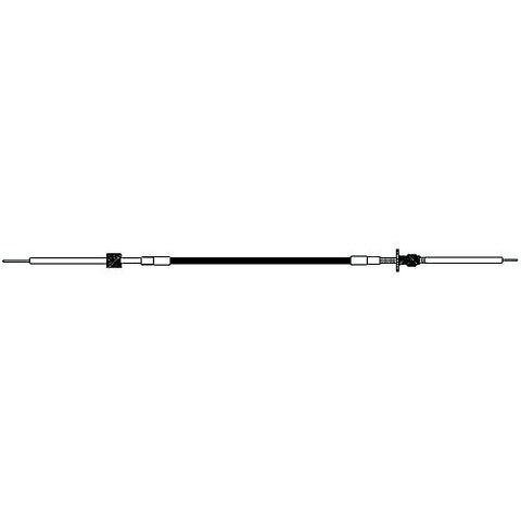 UFLEX C4X11 Johnson/Evinrude (OMC) Pre 1979 Engine Control Cable, 11'
