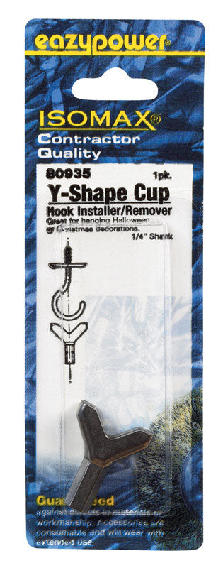 Eazypower Isomax Hook Screwdriver Bit Adapter 1/4 in. Dia. x 2 in. L 1 pc.