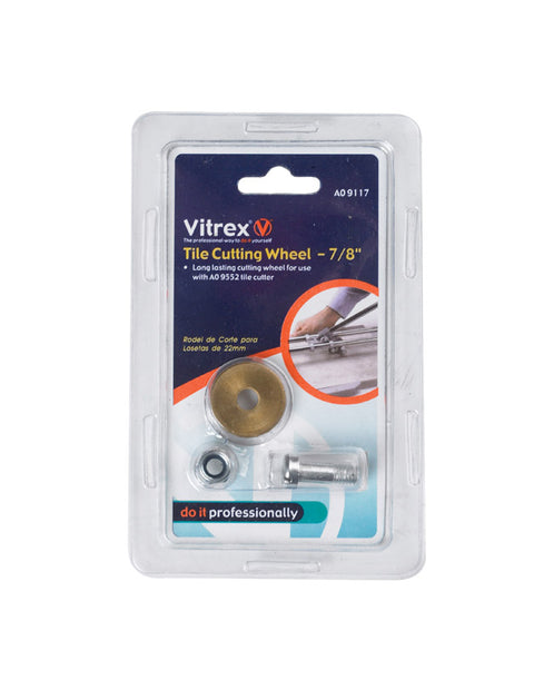0.9 in. Tungsten carbide Cutter Wheel