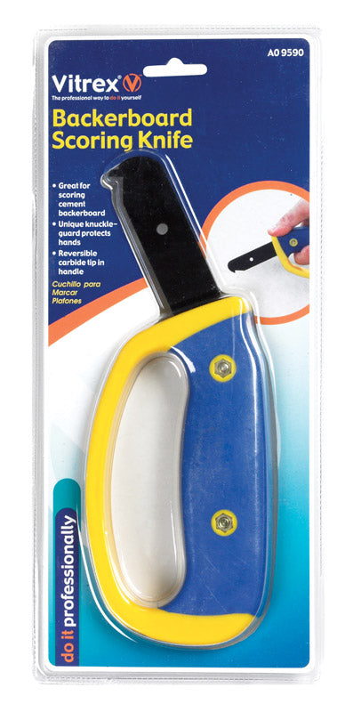 Vitrex Backerboard Scoring Knife Blue/Yellow