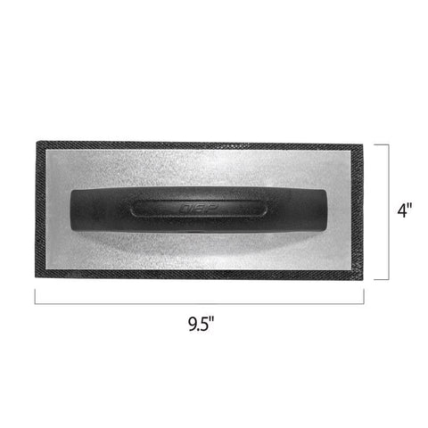 QEP 4 in. W X 9.5 in. L Rubber Grout Float Smooth