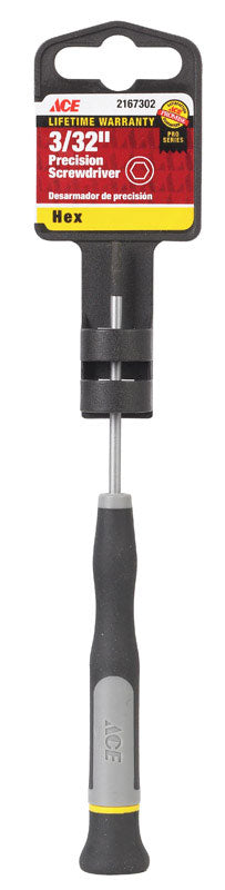 Ace 3/32 in. X 2-1/2 in. L Hex Precision Screwdriver 1 pc, Pack of 2