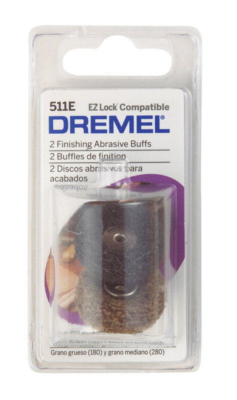 Dremel EZ Lock Metal Abrasive Buffs 15/16 in. 2 pk