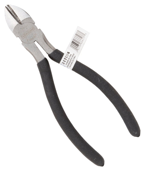 Vulcan PC417-5 Diagonal Cutting Plier, 6 in OAL, 1.2 mm Cutting Capacity, 1.5 in Jaw Opening, Black Handle, Pack of 40